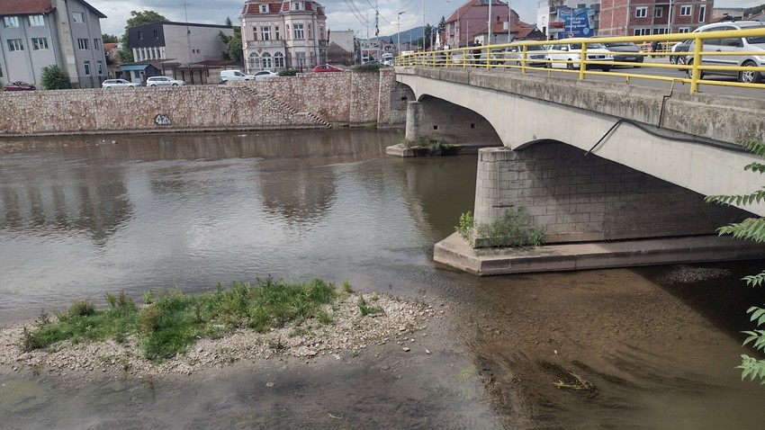 Mesto gde je devojčica pala