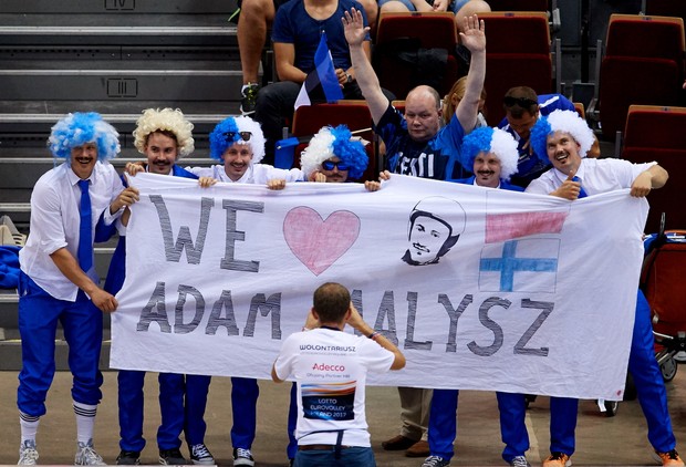 Fińscy fani Adama Małysza