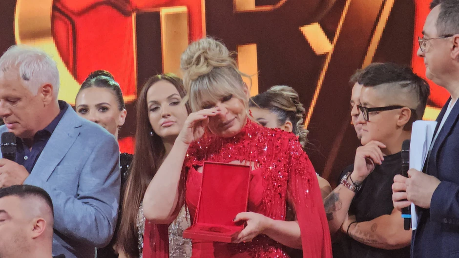 Suzana Jovanović plače