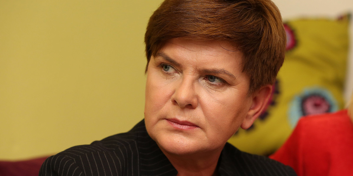 Beata Szydło, premier i wiceprezes PiS