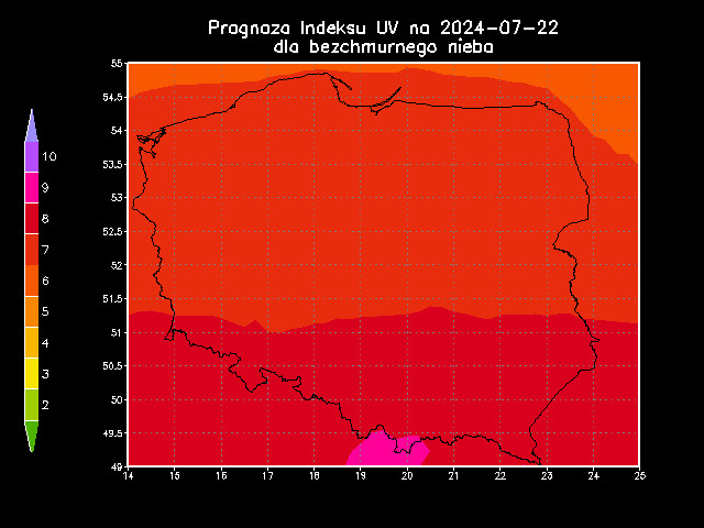 Mamy bardzo wysokie promieniowanie UV w Polsce