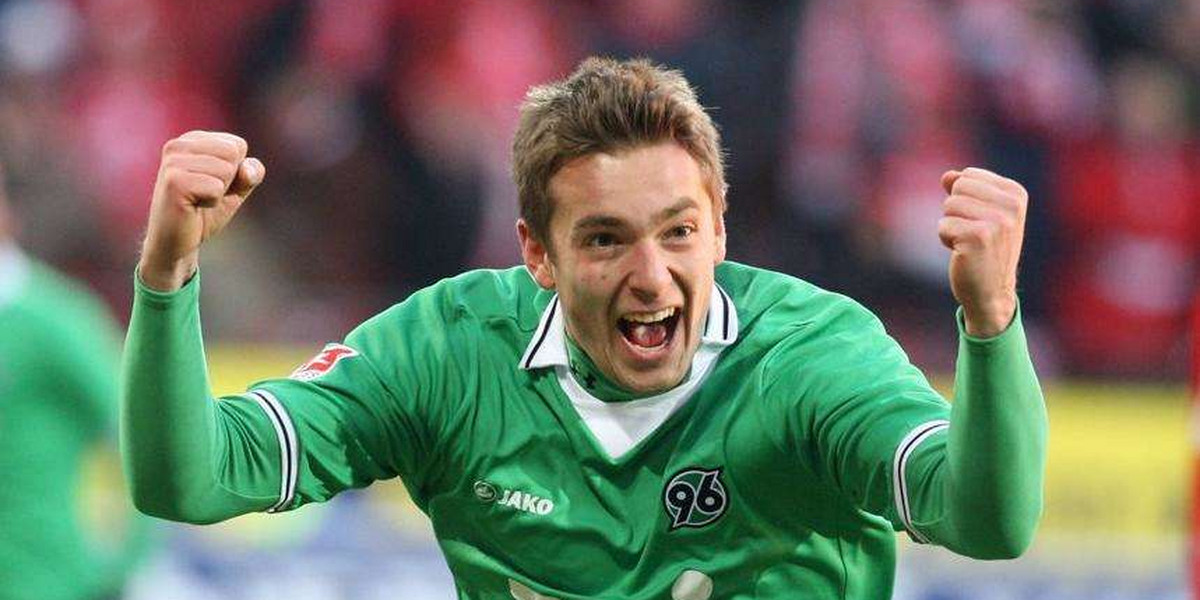 Artur Sobiech strzelił pierwszego gola w Hannover 96