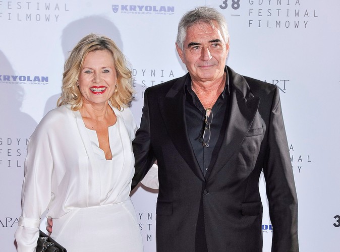 Grażyna Szapołowska i Eryk Stępniewski na festiwalu w Gdyni (2013)