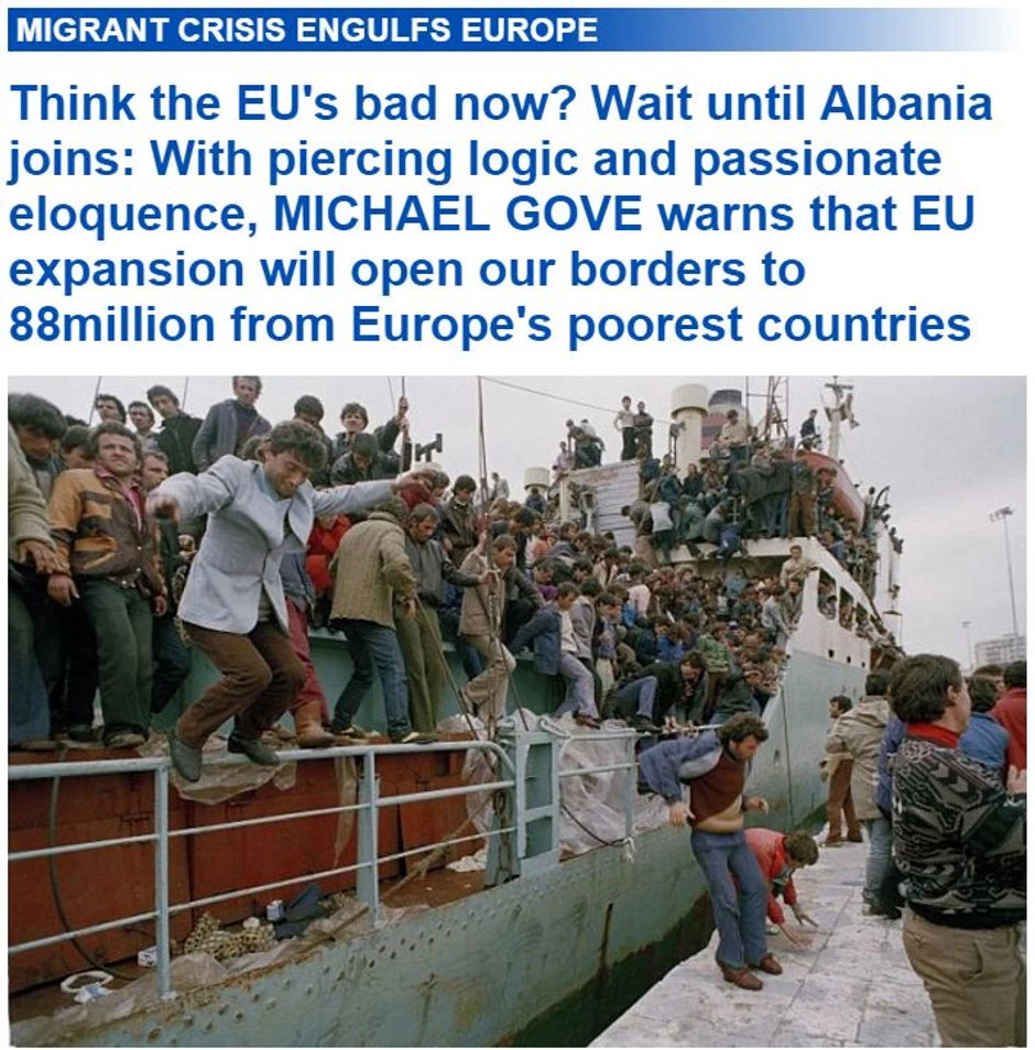 Tekst u "Dejli mejlu"