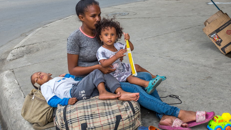 Bezdomni Wenezuelczycy
