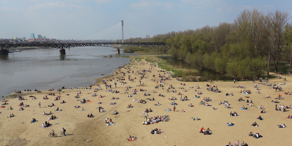 Zobacz gdzie nad Wisłą można spożywać alkohol