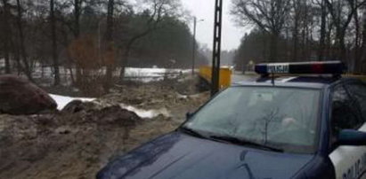 Na widok policjantów skoczył...do rzeki!