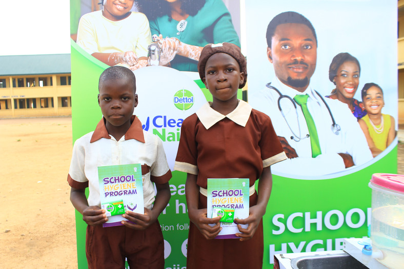 Primary School Students at the Dettol's School Hygiene Program