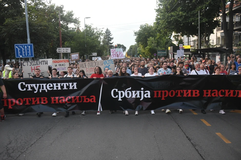 Prošlonedeljni protest dela opozicije