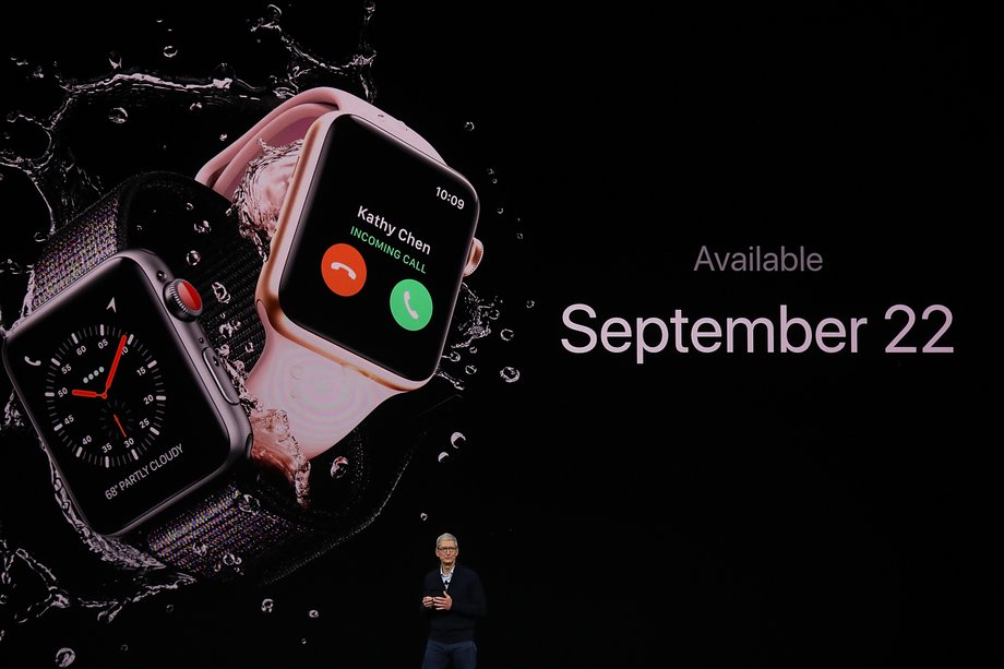 Nowy Apple Watch Series 3