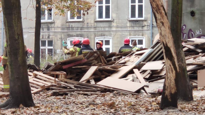 Katastrofa budowlana w Łodzi. Runęła kamienica