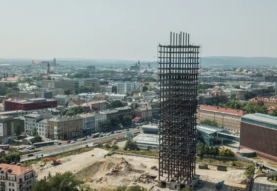 Jaki kraj taki tower. Kultowy "szkieletor" znika z mapy Krakowa [ZDJĘCIA]