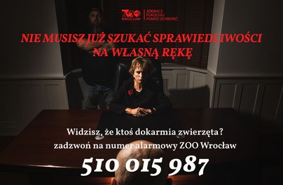 Widzisz dokarmianie w zoo? Zadzwoń na numer alarmowy!