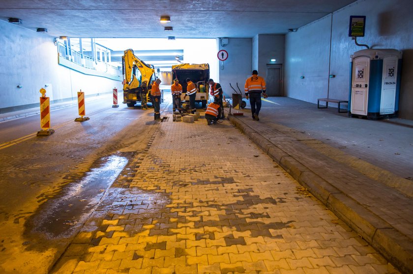 Tunel na Dębcu wciąż czeka na naprawę