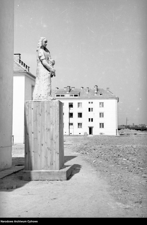 Budowa zakładów przemysłowych i osiedla mieszkaniowego Nowa Huta  - rok 1950