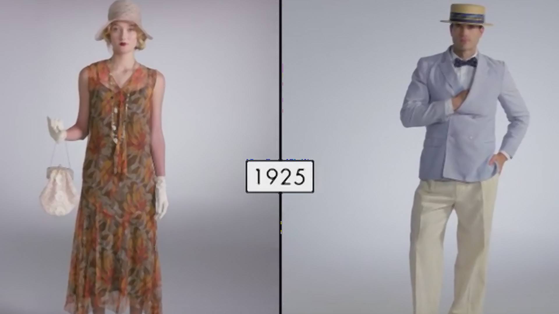 100 godina ženske i muške mode