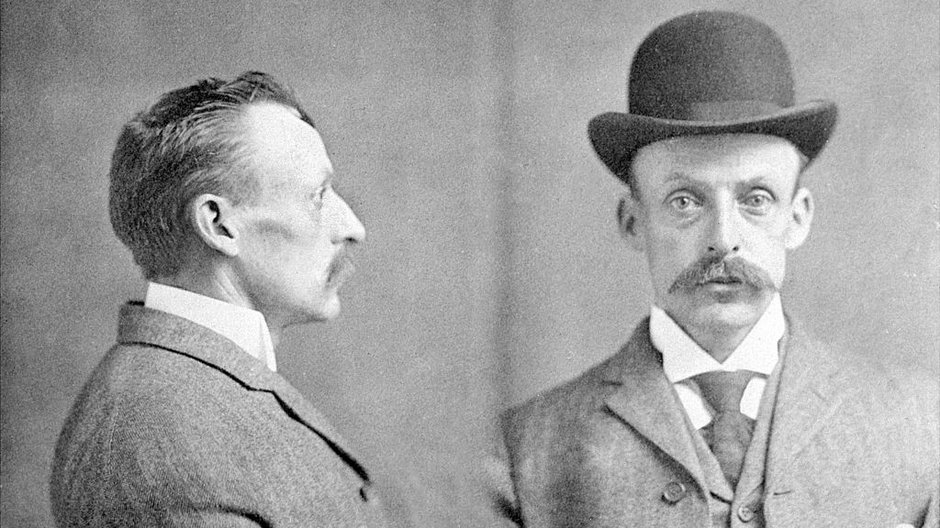 Albert Fish w aktach policyjnych. Zdjęcie z 1905 r.