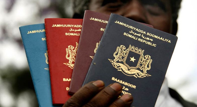 Passport fees of African passports