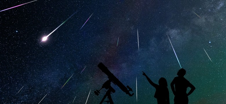 "Deszcz" Geminidów nad Polską. Dziś maksimum roju meteorów