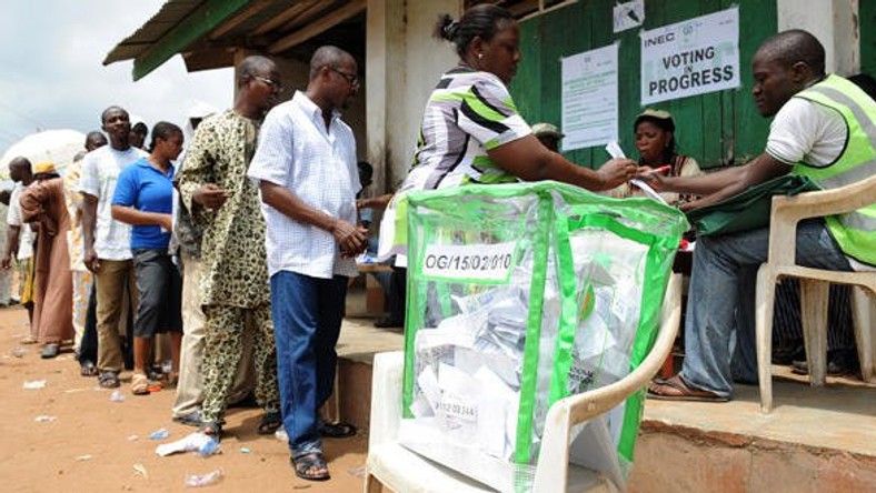 Voting process in Nigeria