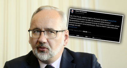 Za to, co minister Niedzielski napisał na Twitterze, mogą grozić trzy lata! Ostra reakcja Naczelnej Izby Lekarskiej