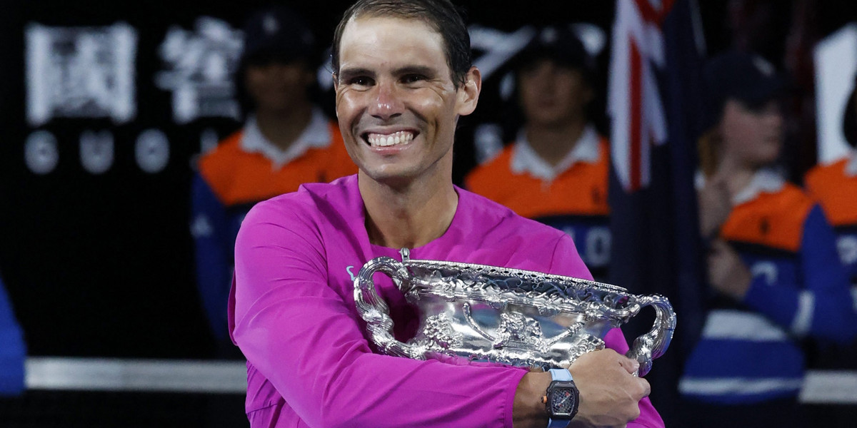 Rafael Nadal wygrał Australian Open. 