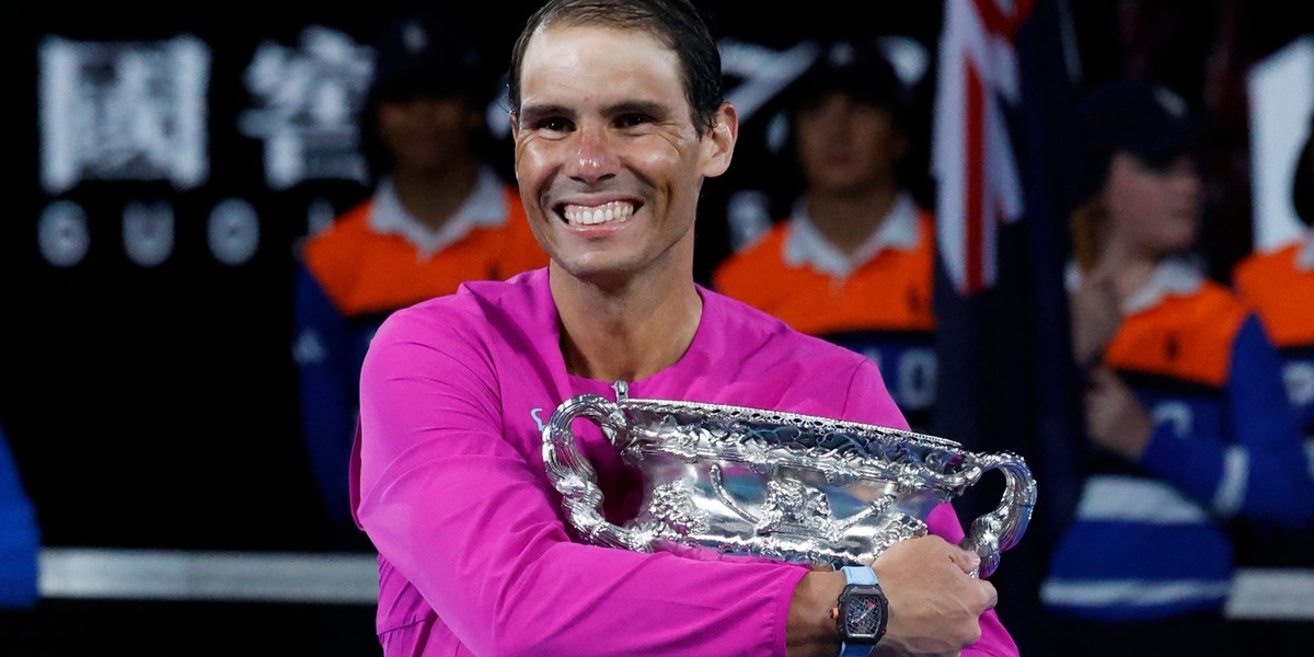 Rafael Nadal wygrał Australian Open. 