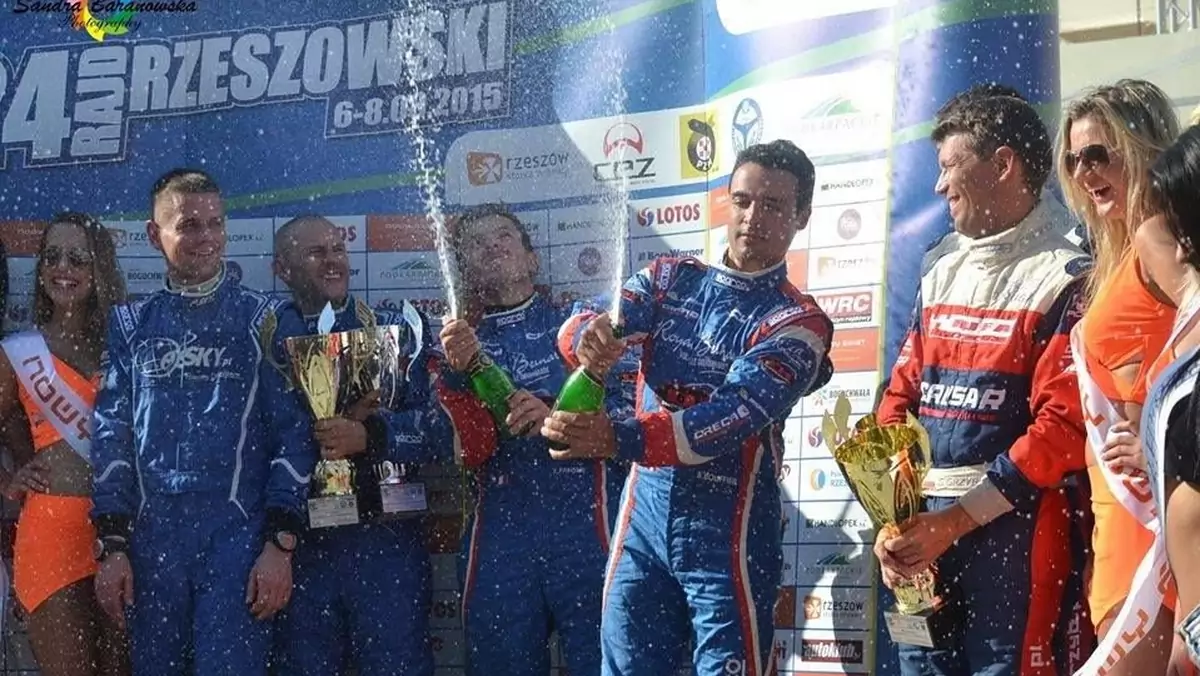 Rajd Rzeszowski 2015 - podium