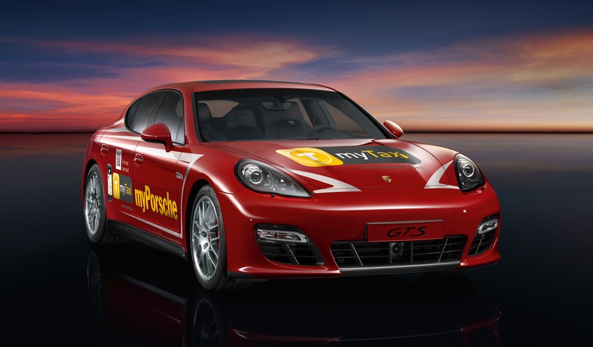 Porsche panamera GTS myTaxi