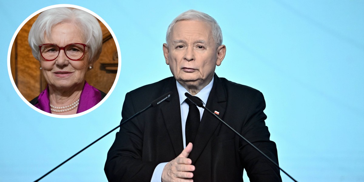 Prezes PiS odpowiedział Danucie Wałęsie.