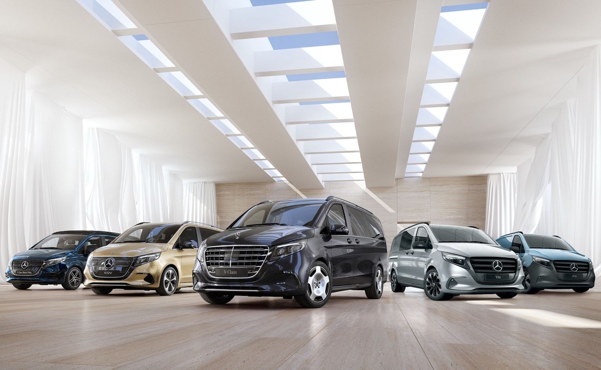 Nowe minivany Mercedesa
