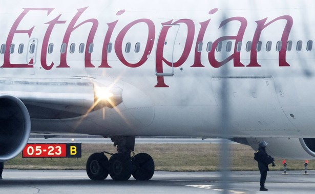 Samolot Ethiopian Airlines