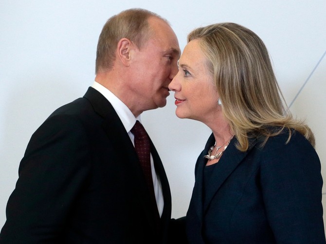 Putin i Hilari Klinton