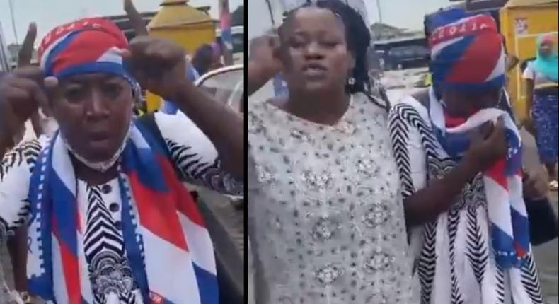 Crying NPP women vow to teach MPs a bitter lesson in 2024 for betrayal in parliament 
