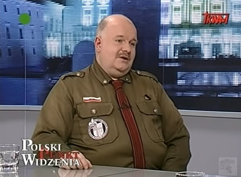Krzysztof Piaseczny w TV Trwam w 2011 r.