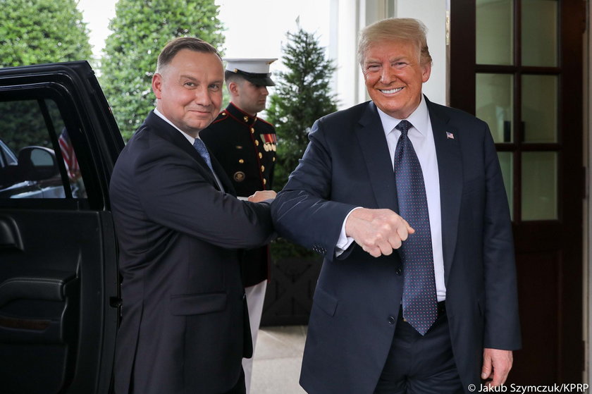 Spotkanie Andrzeja Dudy i Donalda Trumpa
