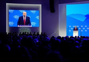 Donald Tramp u Davosu