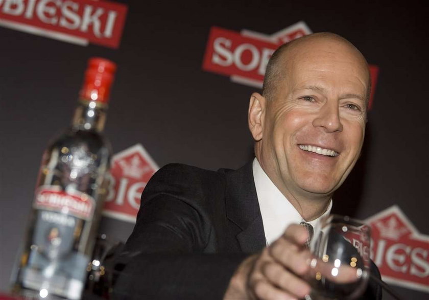 Bruce Willis pije tylko wódkę Sobieski