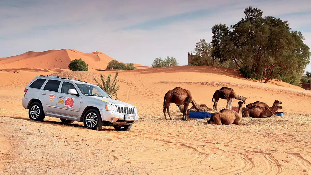 Jeep Grand Cherokee w Maroku: pustynia prawie pod ręką