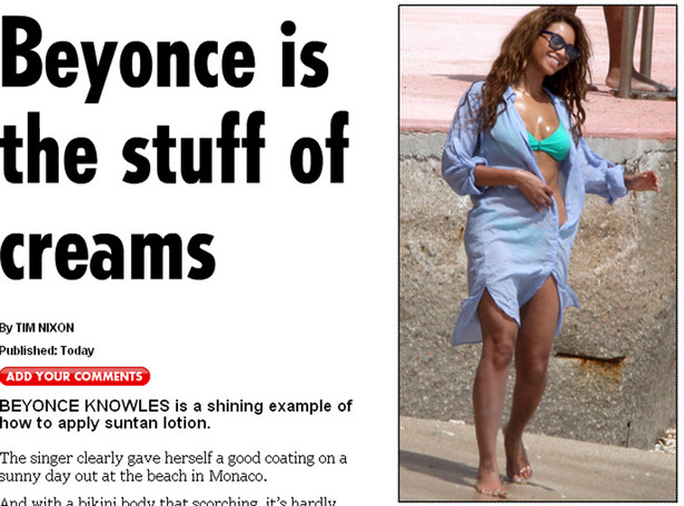 Beyonce taka wstydliwa?