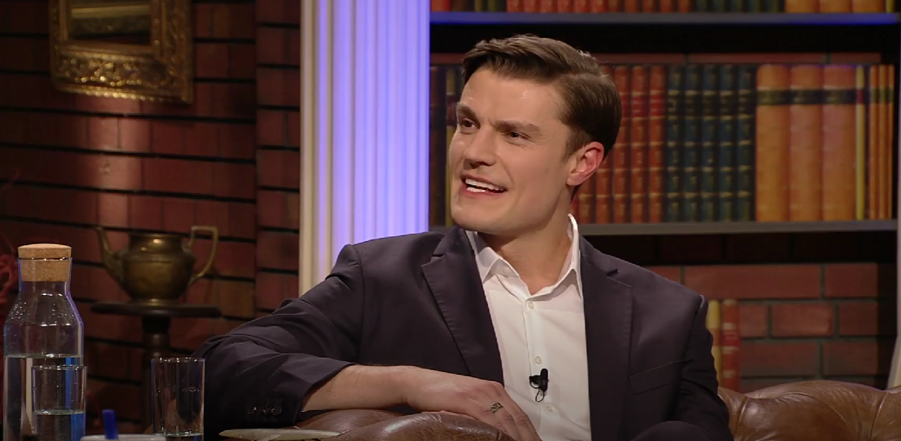 Ján Bakala v talkshow Petra Marcina Neskoro večer.