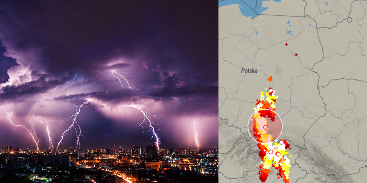 Czy W Czasie Burzy Mozna Ogladac Telewizje Jak zachowywać się w czasie burzy? Interaktywna mapa burz - Podróże