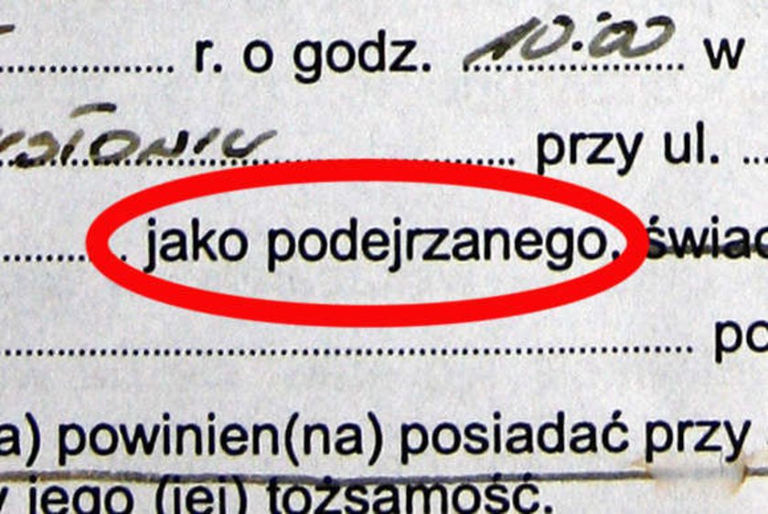 Zamkną mnie za wezwanie policji