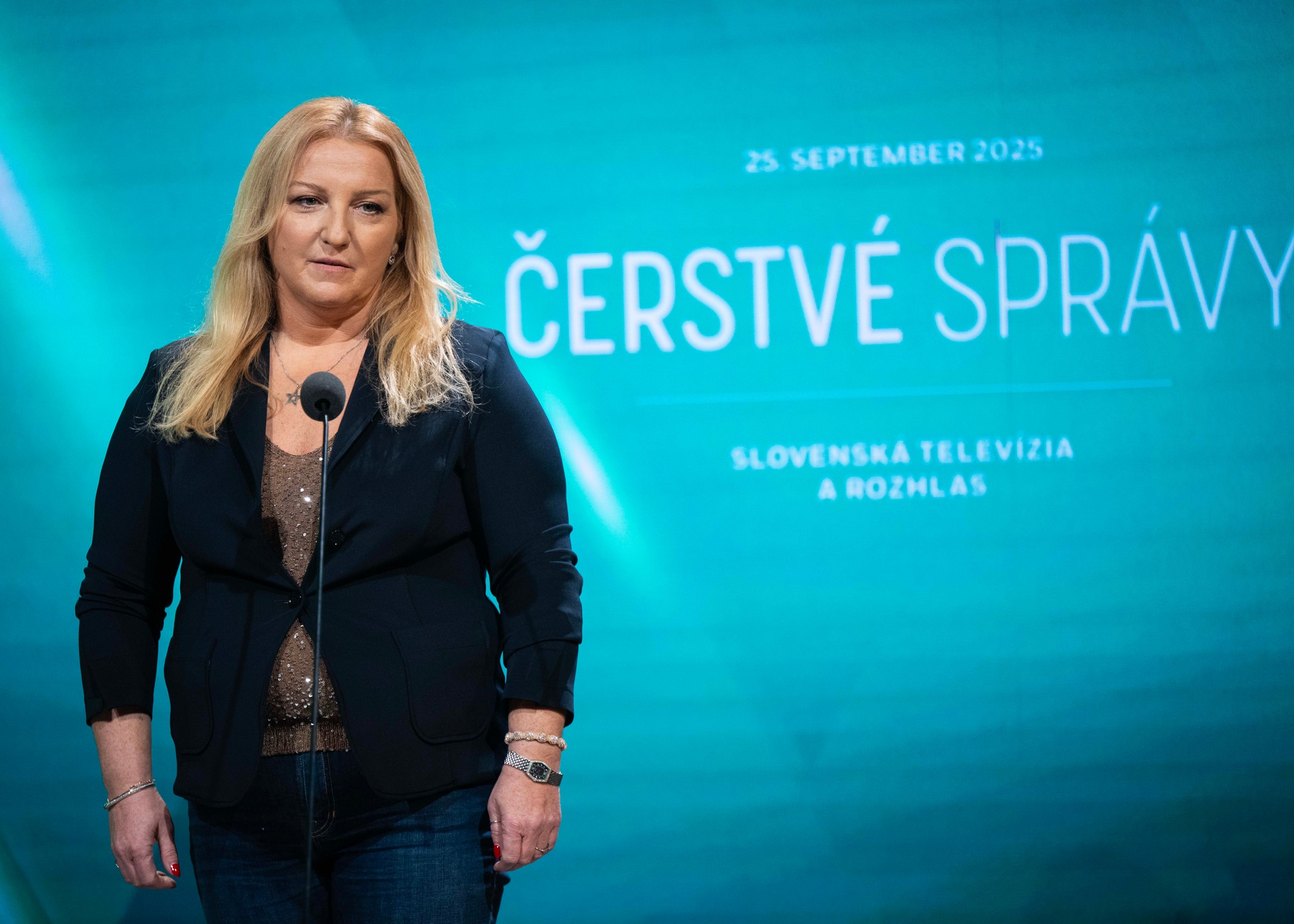 Generálna riaditeľka Slovenskej televízie a rozhlasu (STVR) Martina Flašíková.