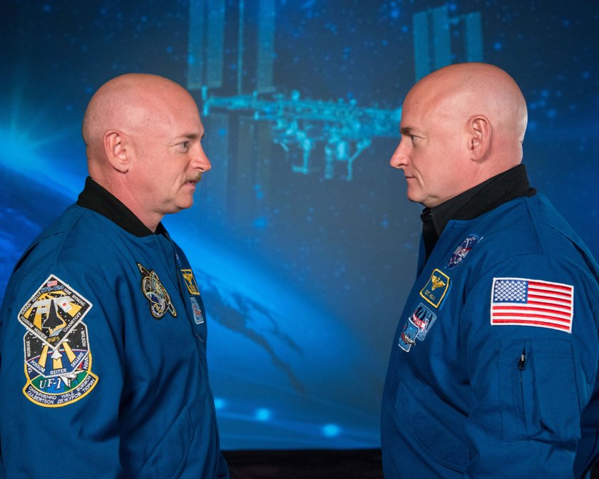 Mark i Scott Kelly