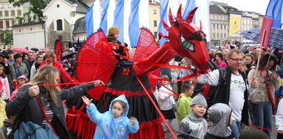 Parada smoków w Krakowie!