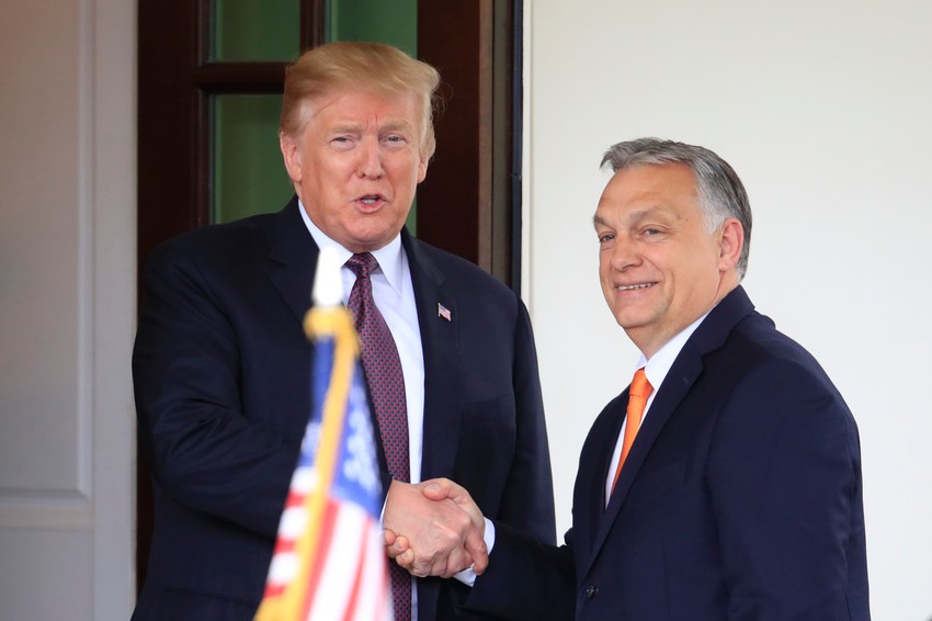 Donald Tramp i Viktor Orban