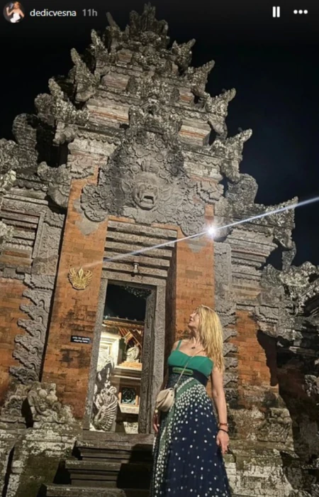 Vesna Dedić otišla na Bali