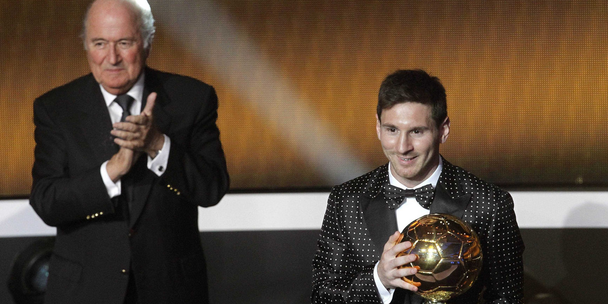 Złota piłka dla Messiego.