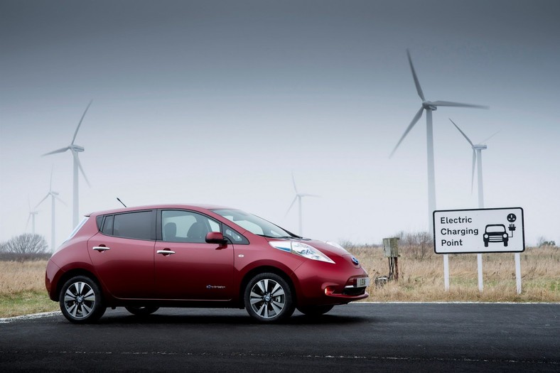 Nissan Leaf na zdjęciach